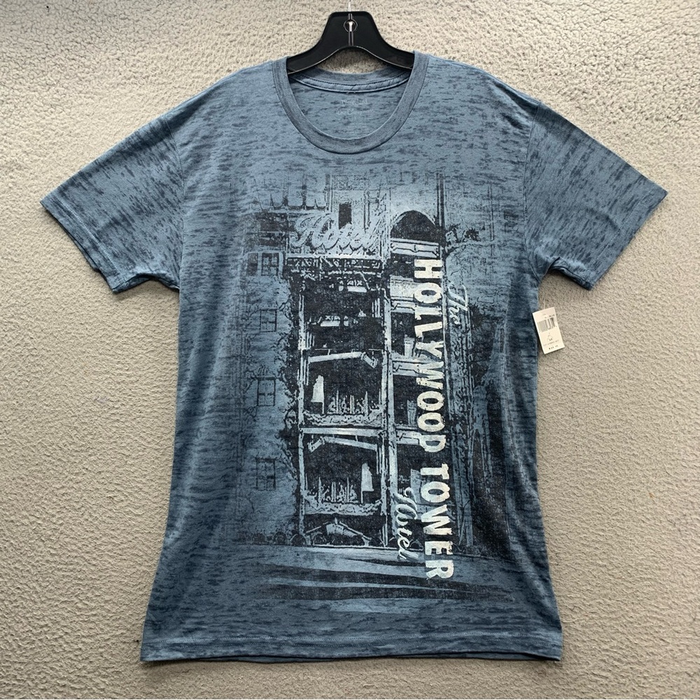 Vintage Disneyland Hollywood Tower of Terror Hotel T-Shirt Hybrid Adults Size XL